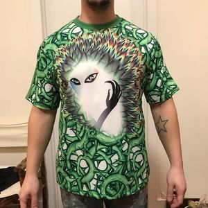 Keenkeee oversized green T-shirt